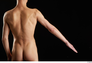 Johnny Reed  1 arm back view flexing nude 0002.jpg